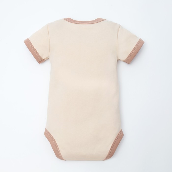 Боди детское Крошка Я &laquo;Оленёнок&raquo;, рост 68-74 см, цвет бежевый