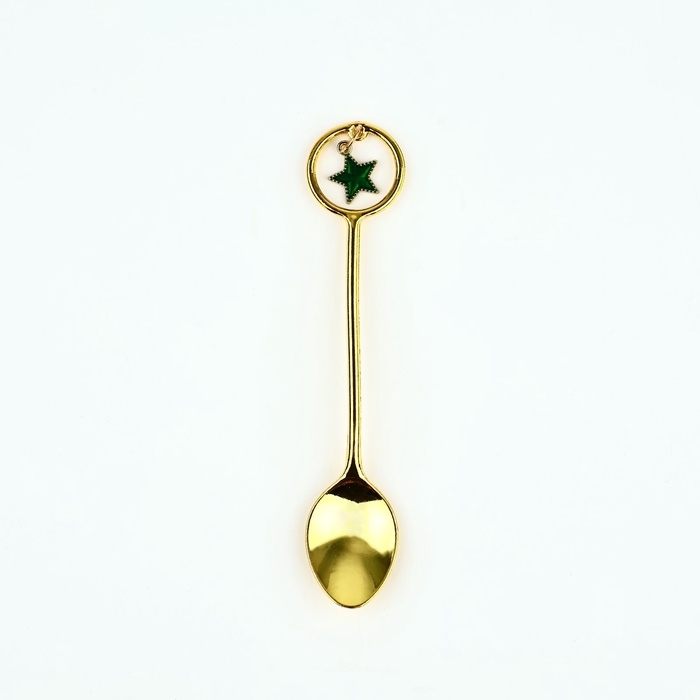 Ложка чайная с подвесом «На удачу», 11,5 х 2 см Ложка чайная с подвесом «На удачу», 11,5 х 2 см