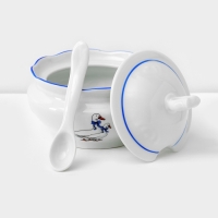 Сервиз фарфоровый столовый &laquo;Гуси&raquo;, 48 предметов