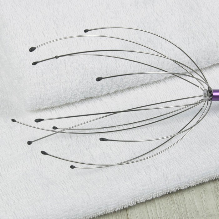 Массажёр «Мурашка» для головы, цвет МИКС Массажёр «Мурашка» для головы, цвет МИКС