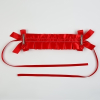 Карнавальная повязка «Лолита», цвет красный Карнавальная повязка «Лолита», цвет красный