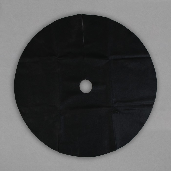 Круг приствольный, d = 1 м, плотность 60 г/м&sup2;, спанбонд с УФ-стабилизатором, набор 2 шт., чёрный, Greengo, Эконом 20%