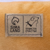 Лежанка с бортиком &laquo;Любимый щенок&raquo; 45х38х22 см