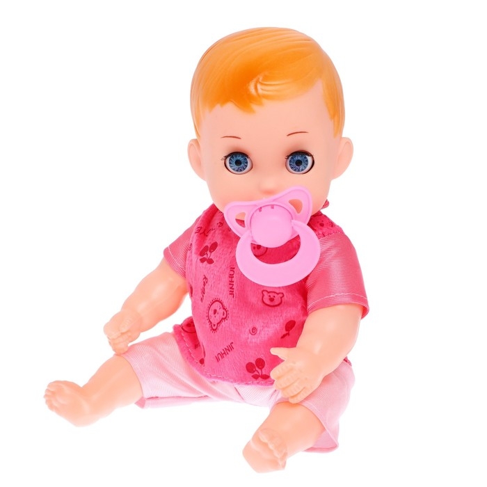 Пупс &laquo;Коля&raquo; со звуком, в костюмчике МИКС