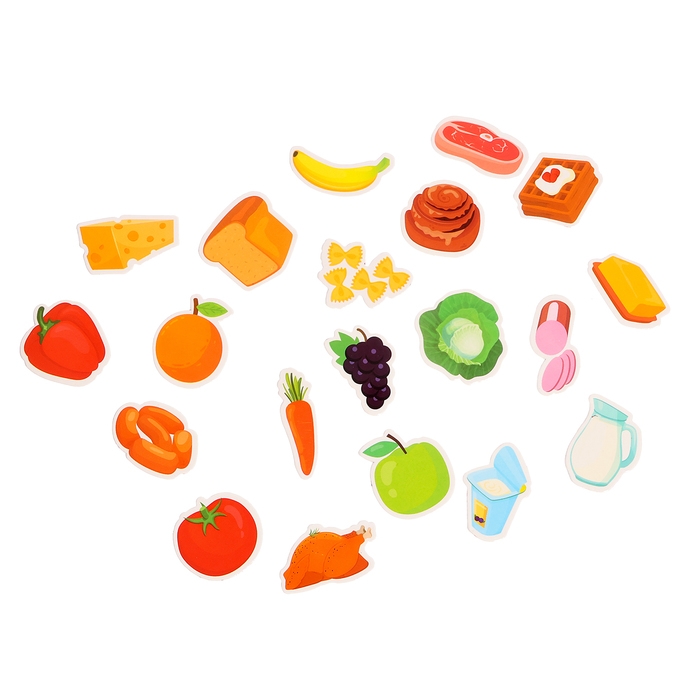 Развивающий набор «Разбери по тележкам» Развивающий набор «Разбери по тележкам»