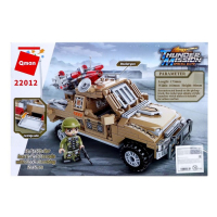 Конструктор Военная зона &laquo;Штурмовой пикап&raquo;, 2 минифигуры и 281 деталь