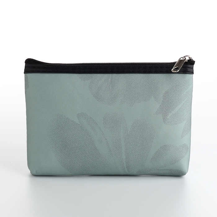 Косметичка на молнии, цвет зелёный Косметичка на молнии, цвет зелёный