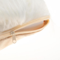 Наволочка декоративная Этель &laquo;Будуар&raquo; белый, 40х40&plusmn;3 см, 100% п/э