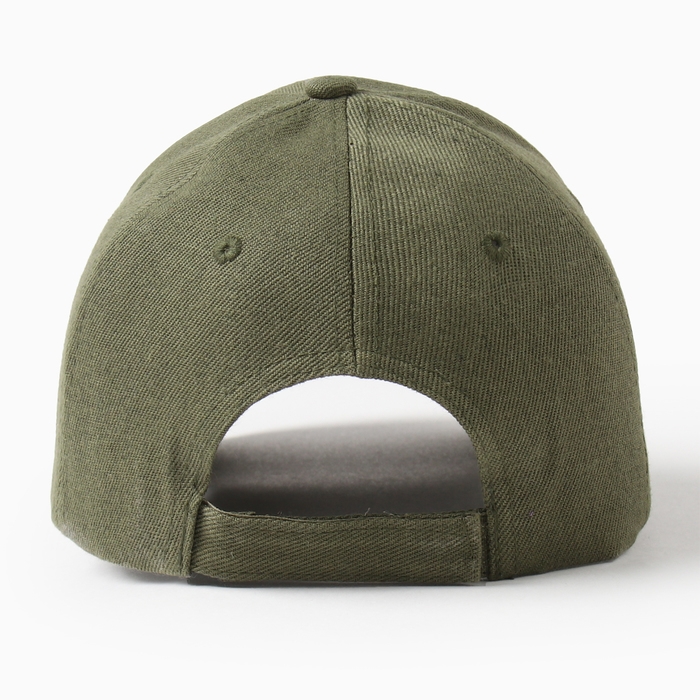 Бейсболка, цвет тёмно-зелёный, размер 56-58 Бейсболка, цвет тёмно-зелёный, размер 56-58