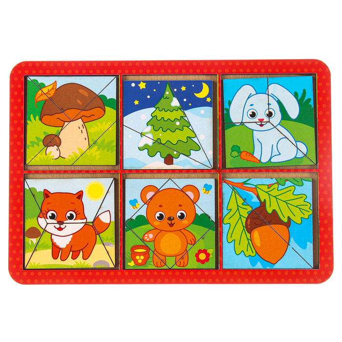 Квадраты Никитина &laquo;Лес&raquo;, двусторонние