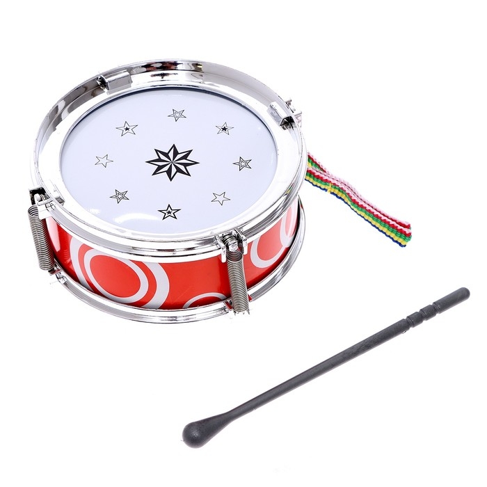 Игрушечный барабан «Созвездие», детский, МИКС Игрушечный барабан «Созвездие», детский, МИКС