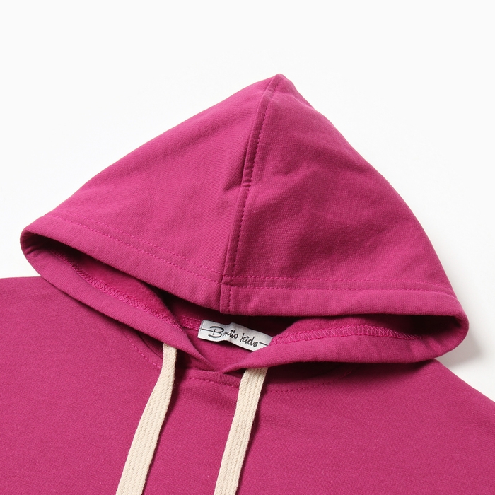 Толстовка для девочек НАЧЕС, цвет сливовый, рост 98