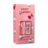 Подарочный набор косметики женский Lost Cherry: гель для душа, 250 мл + парфюмерная вода, 33 мл Подарочный набор косметики женский Lost Cherry: гель для душа, 250 мл + парфюмерная вода, 33 мл