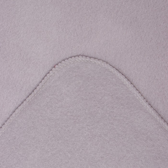 Плед IDEASON &laquo;Серый&raquo;, 150х200см, флис 135 гр/м, полиэстер