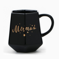 Кружка керамическая &laquo;Мечтай&raquo;, 300 мл, цвет чёрный