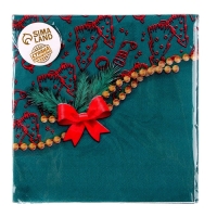 Салфетки бумажные «Новогодние», 33 × 33 см, набор, 20 шт Салфетки бумажные «Новогодние», 33 × 33 см, набор, 20 шт