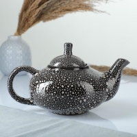 Чайник "Кроха средний" 1л / 13х14см, мрамор Чайник "Кроха средний" 1л / 13х14см, мрамор