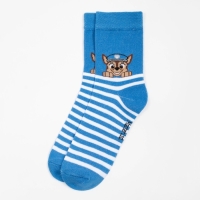 Носки PAW PATROL &laquo;Гончик&raquo;, цвет синий, 18-20 см