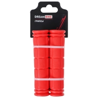 Грипсы Dream Bike, 115 мм, цвет красный