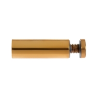 Дистанционный держатель для табличек, 19х60 мм, цвет золото,набор 6 шт. Дистанционный держатель для табличек, 19х60 мм, цвет золото,набор 6 шт.