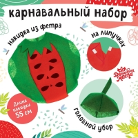 Карнавальный набор &laquo;Забавный арбуз&raquo;, фетр
