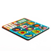 Головоломка деревянная. Повтори по образцу &laquo;Овощи и фрукты&raquo;, развивающие игры для детей