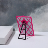 Зеркало настольное - подвесное, зеркальная поверхность 9,2 &times; 13 см, цвет МИКС