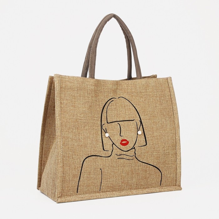 Шопер на магните, цвет бежевый Шопер на магните, цвет бежевый