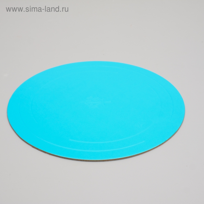 Подложка усиленная, золото - голубой, 30 см, 3,2 мм Подложка усиленная, золото - голубой, 30 см, 3,2 мм