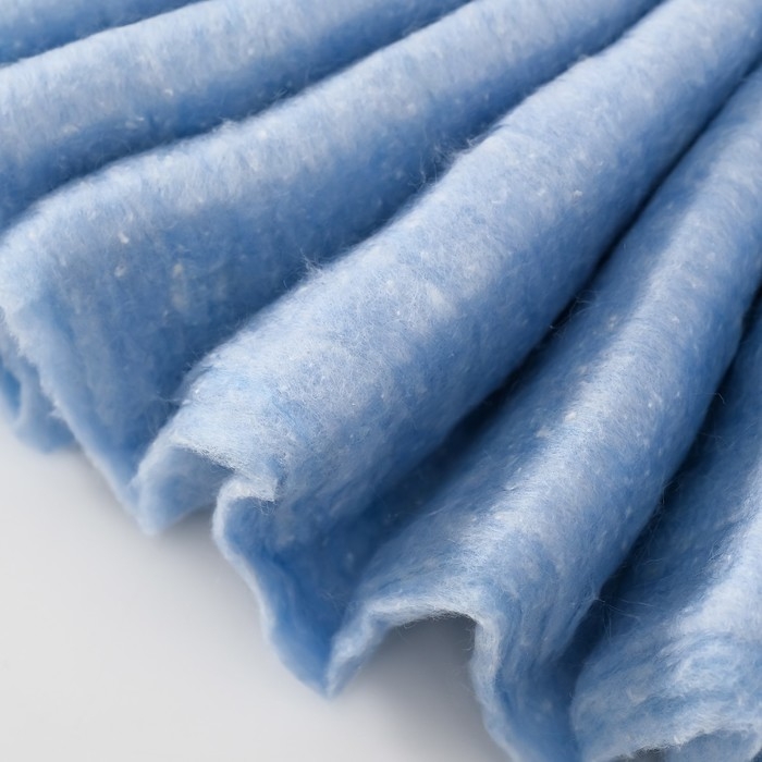 Вата Зиг-Заг для творчества 100 г синяя МИКС