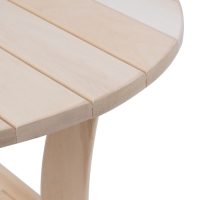 Столик журнальный, 60×60×45см, из липы, круглый Столик журнальный, 60×60×45см, из липы, круглый