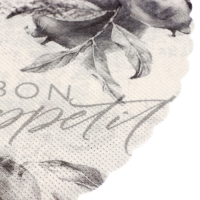 Салфетка сервировочная, плейсмат «Bon appetit», d=38 см Салфетка сервировочная, плейсмат «Bon appetit», d=38 см