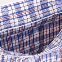 Сумка хозяйственная, 115 л, цвет синий/белый Сумка хозяйственная, 115 л, цвет синий/белый