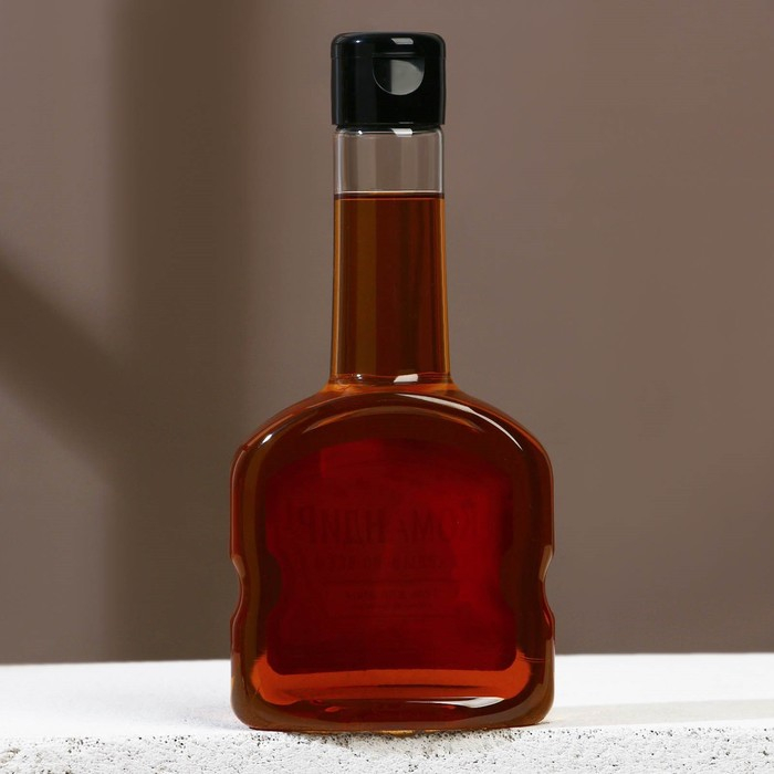 Новогодний подарочный набор косметики &laquo;Командир&raquo;, гель для душа во флаконе коньяка 250 мл и мыло для рук 25 г , Новый Год