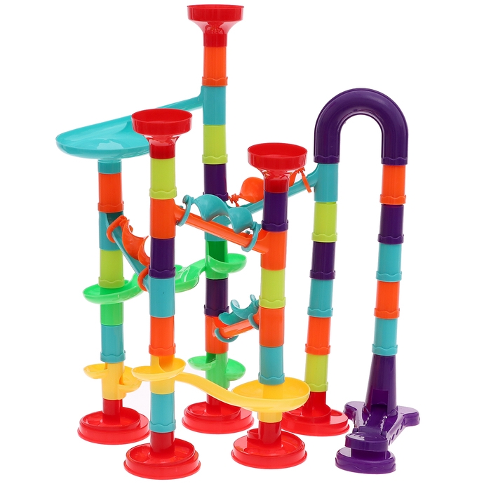 Конструктор марблс &laquo;Трубчатые лабиринты&raquo;, 76 деталей