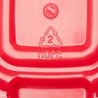 Ведро для уборки, 2.8 л, 17.6&times;18.5&times;15 см, красный