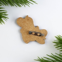 Значок новогодний закатной «Новый год: Единорог», 3,8 х 4 см Значок новогодний закатной «Новый год: Единорог», 3,8 х 4 см