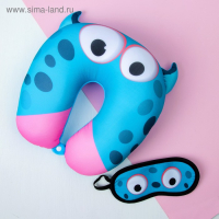 Подголовник-антистресс &laquo;Монстрик&raquo;, с маской