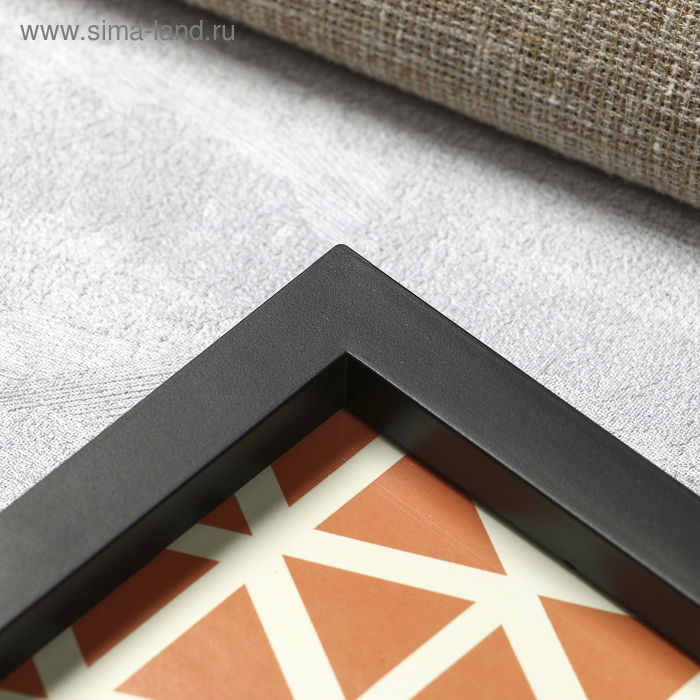 Фоторамка пластик на 8 фото 10х10, 10х15, 13х18 см Фоторамка пластик на 8 фото 10х10, 10х15, 13х18 см "&" чёрная 50,5х51,5х2 см