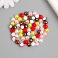 Жемчужинки самоклеящиеся "Ассорти 1" d-0,7 см набор 10 гр Жемчужинки самоклеящиеся "Ассорти 1" d-0,7 см набор 10 гр