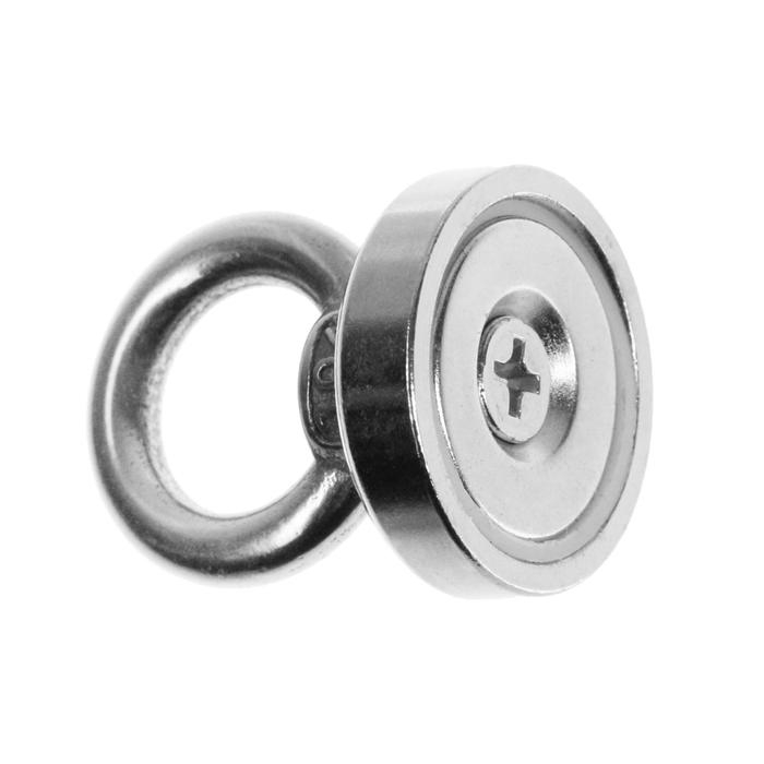 Магнит неодимовый Cartage с петлёй для авто, d 25 мм, сцепление 10 кг Магнит неодимовый Cartage с петлёй для авто, d 25 мм, сцепление 10 кг