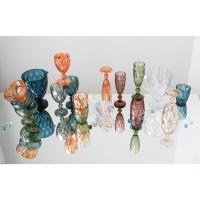 Набор для напитков из стекла &laquo;Круиз&raquo;, 7 предметов: кувшин 1,1 л, 6 бокалов 300 мл, цвет зелёный