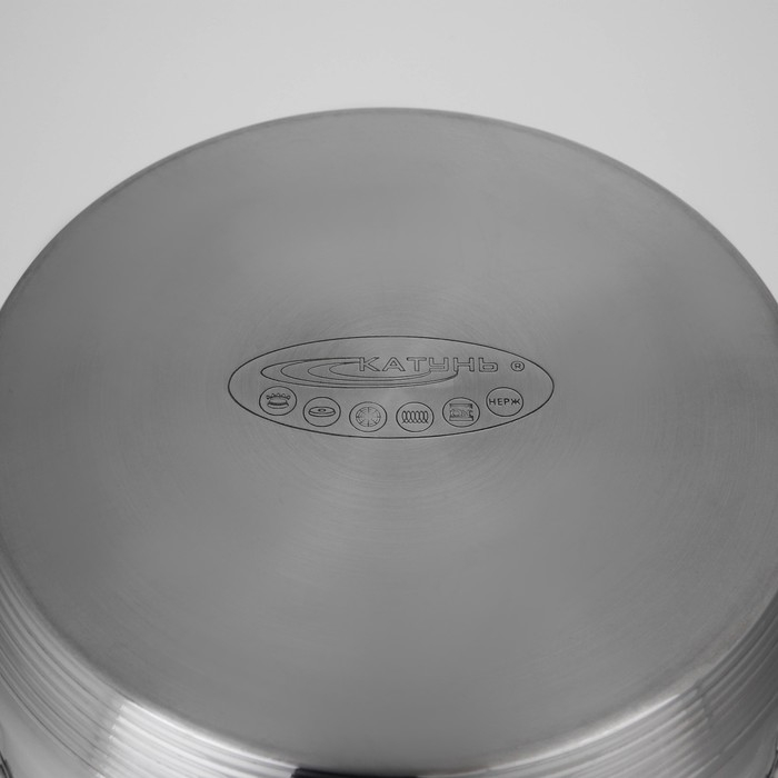 Кастрюля &laquo;Элис&raquo;, 4.5 л, d=22 см, капсульное дно, индукция