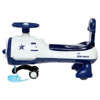 Каталка-толокар &laquo;Бибикар&raquo;, звук, бело-синий