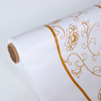 Клеёнка на стол Доляна, на нетканой основе, ширина 137 см, общая толщина 0,19 мм, рулон 20 м Клеёнка на стол Доляна, на нетканой основе, ширина 137 см, общая толщина 0,19 мм, рулон 20 м