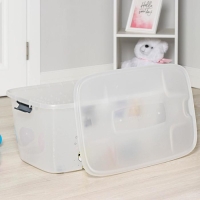 Бокс на колёсиках «Детский. Универсальный», 46 л, цвет МИКС Бокс на колёсиках «Детский. Универсальный», 46 л, цвет МИКС