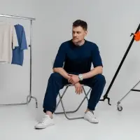 Футболка оверсайз Vozduh 2.0, темно-синяя, размер XL/ XXL