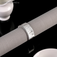 Кольцо для салфеток &laquo;Аврора&raquo;, 4,5&times;2 см, цвет серебряный