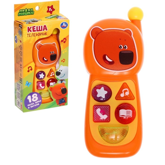 Музыкальная игрушка &laquo;Телефончик&raquo;, Ми-ми-мишки