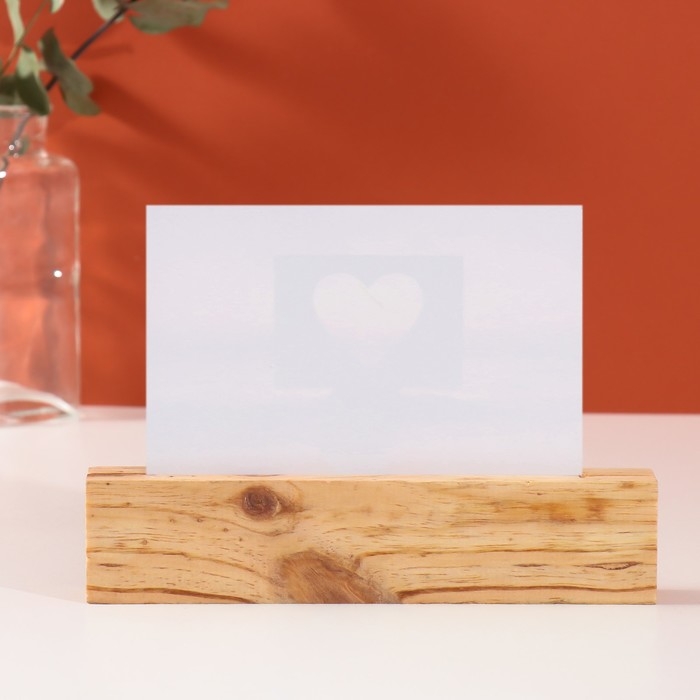 Фоторамка дерево, акрил 10х15 см Фоторамка дерево, акрил 10х15 см "Дом" 2,5х20,3х14 см